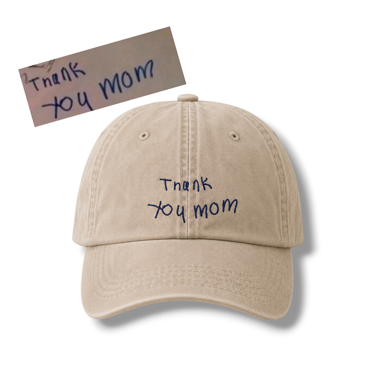 Handwriting / drawing cap