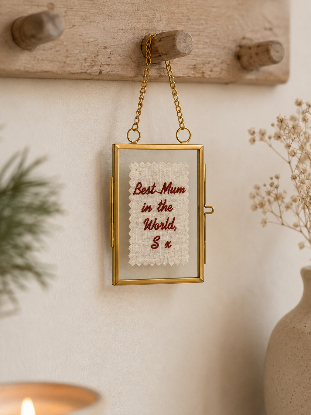 personalised mini hanging frames