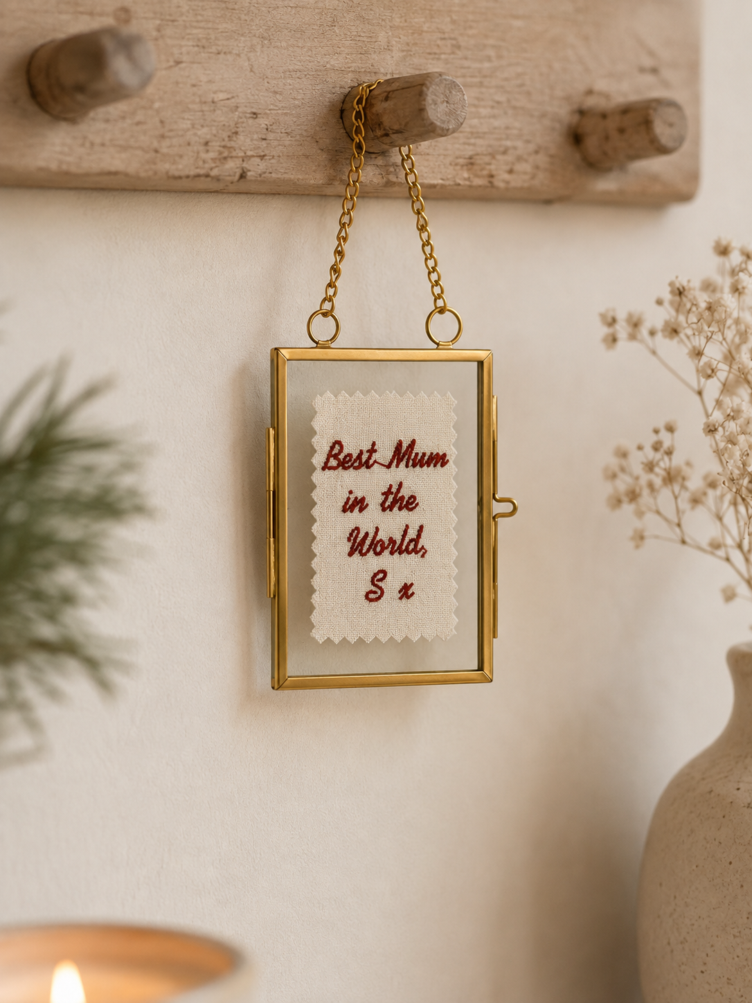 personalised mini hanging frames