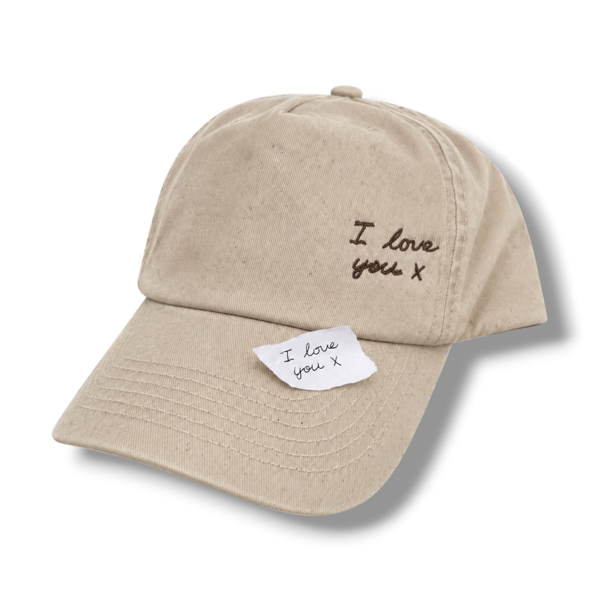 Mini message, handwriting cap