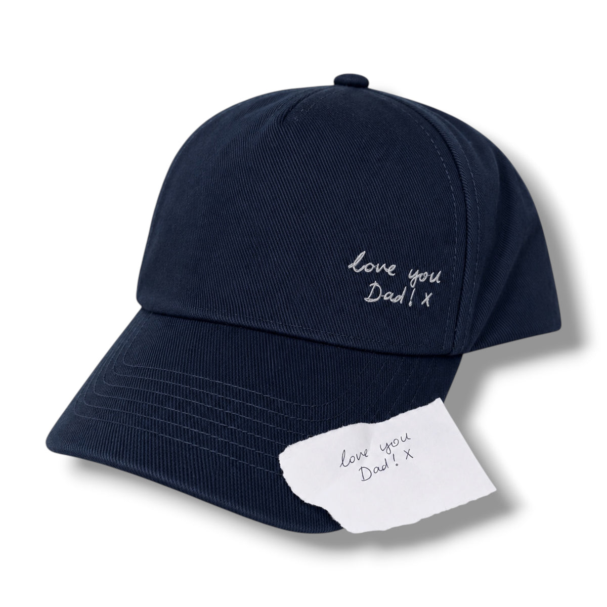 Mini message, handwriting cap